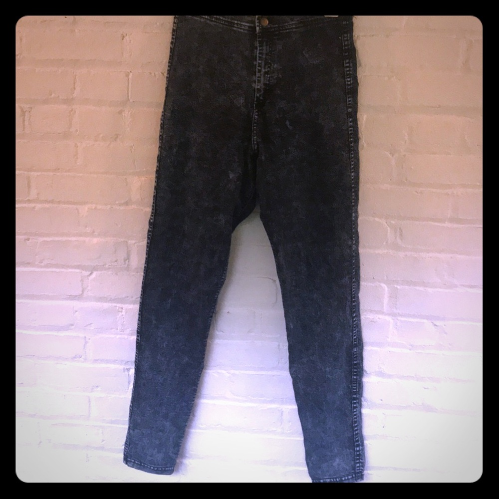American Apparel high waisted jeans
